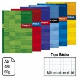 LIBRETA GRAPA Nº46 A5 48 HOJAS CAMPUS