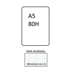 BLOC  Nº46 3MM A5 80H TAPA NORMAL