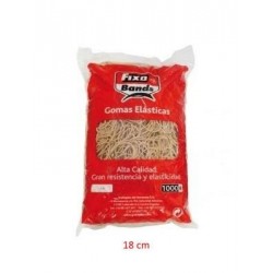 GOMA ELASTICA PAQUETE 1KG Nº18