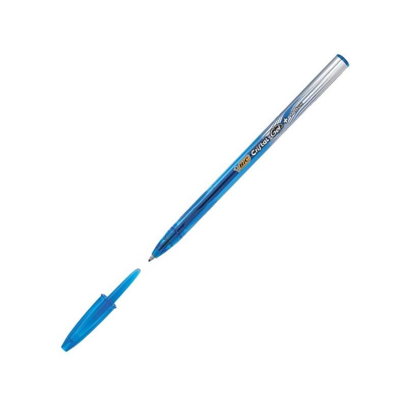 Boligrafo Bic Cristal Punta Aguja 0,7 mm Azul. Bolígrafos bic de tinta . La  Superpapelería
