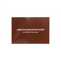 LIBRO DE SUBCONTRATACION...