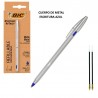 BOLIGRAFO BIC RENEW CUERPO METAL TINTA AZUL