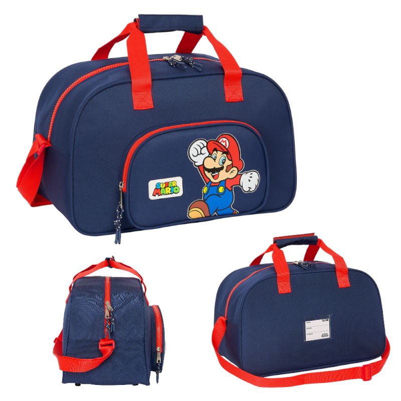 BOLSA DEPORTE 40CM SUPER MARIO WORLD