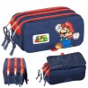 ESTUCHE PORTATODO TRIPLE SUPER MARIO WORLD