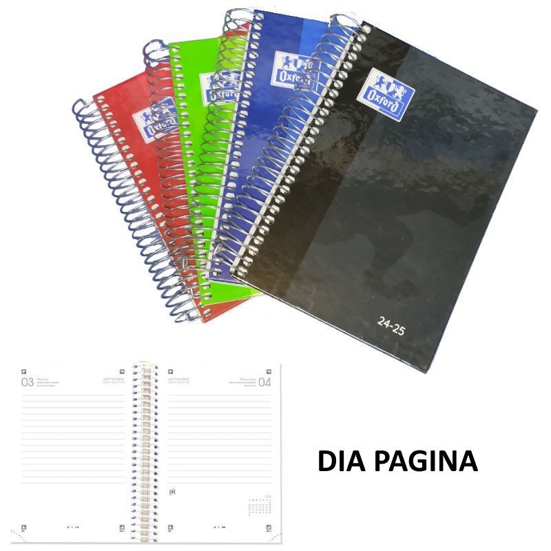 AGENDA ESCOLAR 24/25 1/8 DIA PAGINA SCHOOL TE