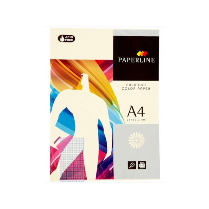 PAPEL A4  80GR COLOR PAQUETE 500 MARFIL (CREMA)