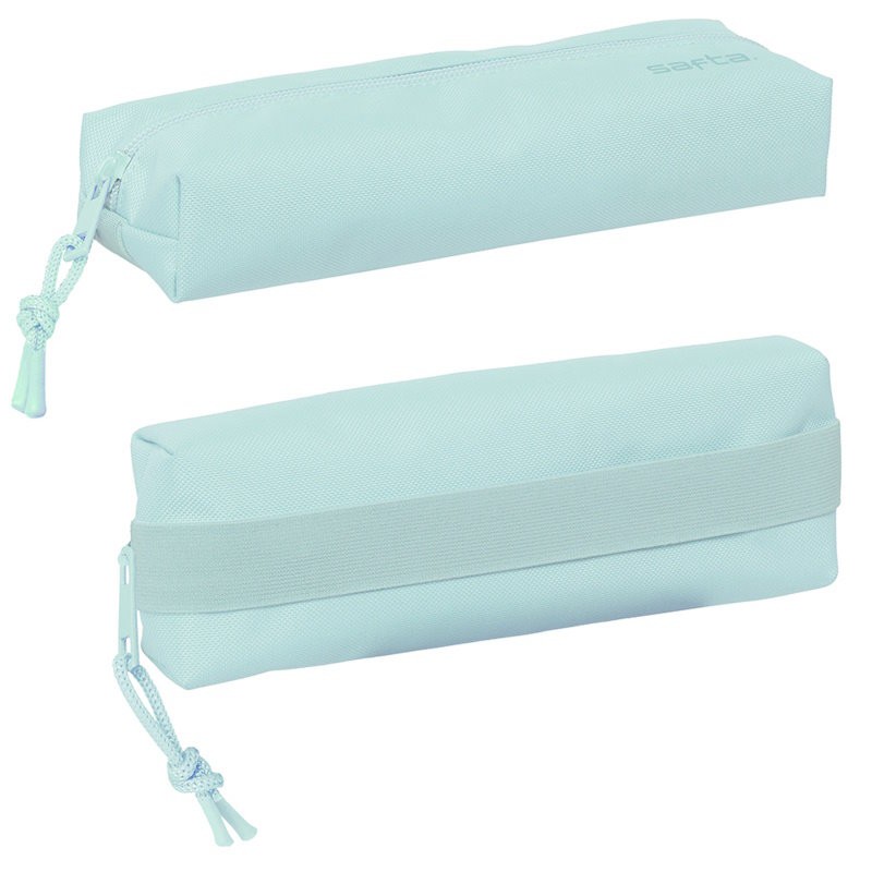 ESTUCHE PORTATODO SIMPLE SAFTA AZUL PASTEL