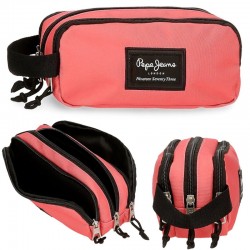 ESTUCHE PORTATODO TRIPLE PEPE JEANS ARIS CORAL