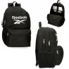 MOCHILA 44CM REEBOK BOSTON NEGRA DOBLE