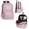 MOCHILA 44CM REEBOK BOSTON ROSA DOBLE