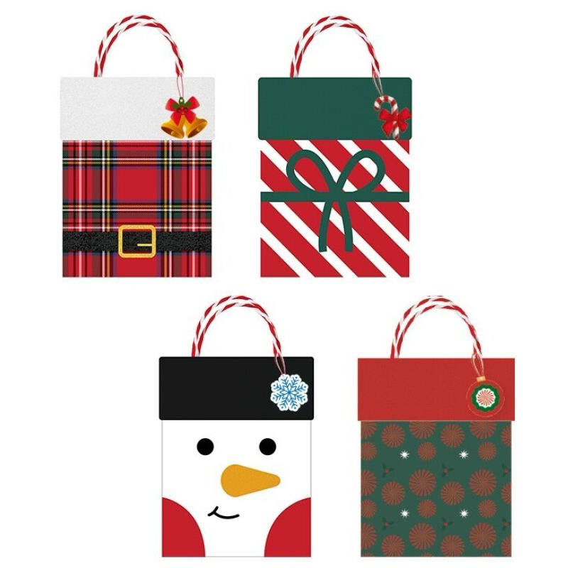 BOLSA PAPEL KRAF 28X32X12 CM NAVIDAD 331678