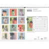 CALENDARIO 2025 PARED HORIZONTAL A3 28265    