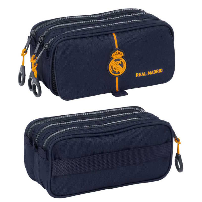 ESTUCHE PORTATODO TRIPLE BIG REAL MADRID 812457710