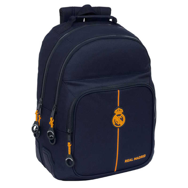 MOCHILA REAL MADRID 42CM DOBLE REF 612457773