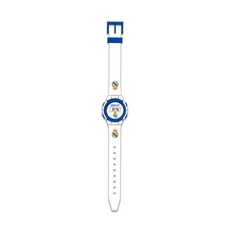 RELOJ DIGITAL REAL MADRID BLANCO RM00014