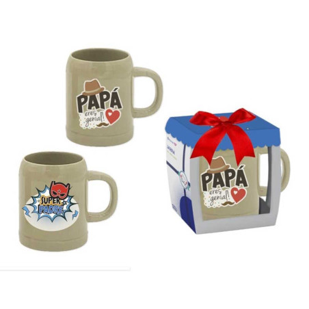 JARRA CERAMICA PAPA 