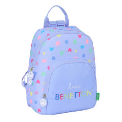 MOCHILA 30CM BENETTON LILA