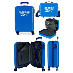 MALETA REEBOK 55CM MAVERYCK AZUL + NECESER