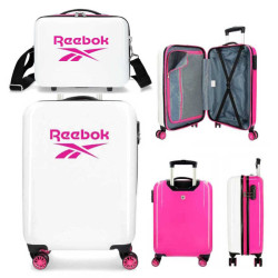 MALETA REEBOK 55CM MAVERYCK BLANCO FUCSIA