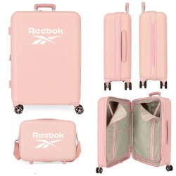 MALETA REEBOK 55CM ROXBURY ROSA RIGIDA