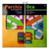 JUEGO TABLERO PARCHIS 6 JUGADORES Y OCA